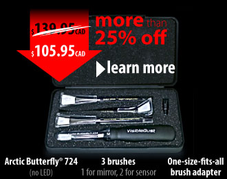 Save 34$ on Arctic Butterfly&reg; SD800 Professionals Kit